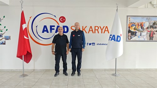 AFAD Daire Başkanı Davut Şahin’den İl Müdürlüğümüze Ziyaret