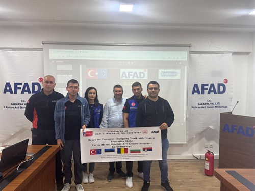 Erasmus+ ile Afetlere Karşı Uluslararası İş Birliği! İçin Hazırlık Toplantımızı Yaptık!🇪🇺🇹🇷